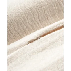 Copricuscino In Cotone Con Frange Piera