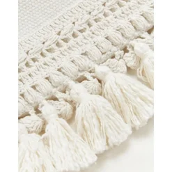 Copricuscino In Cotone Con Nappe Adrian