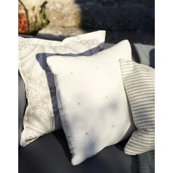 Copricuscino In Cotone Con Motivo Paisley Manon