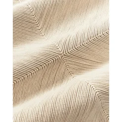 Copricuscino In Cotone Con Motivo Strutturato Rino