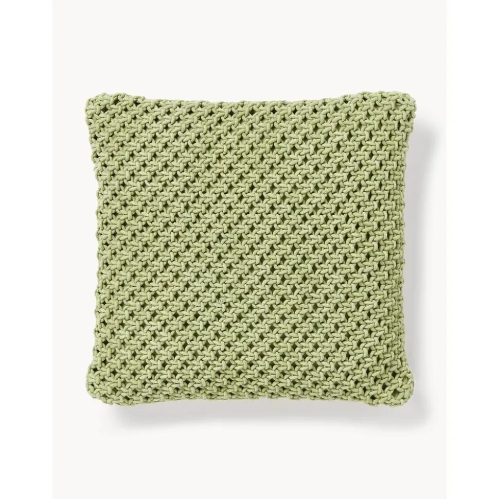 Copricuscino In Cotone Intrecciato Gabrielle