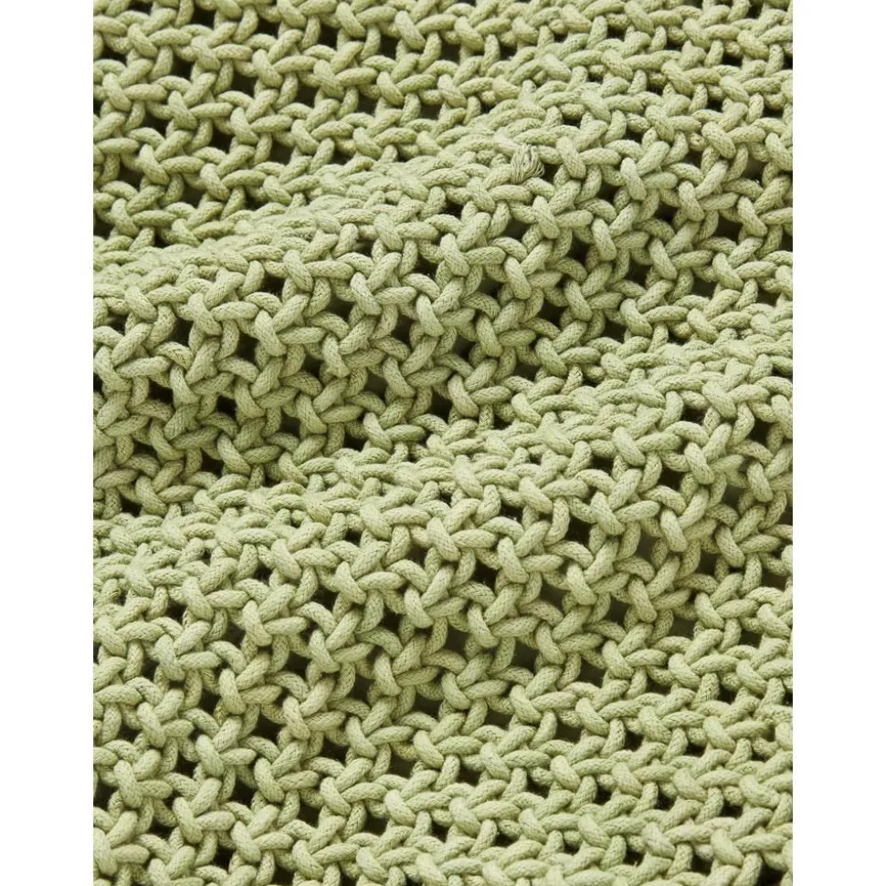 Copricuscino In Cotone Intrecciato Gabrielle