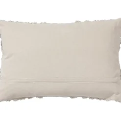 Copricuscino In Cotone Percalle Con Decoro Ricamato Faith