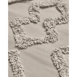 Copricuscino In Cotone Percalle Con Decorazione A Capitonne Faith