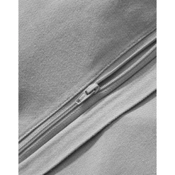 Copricuscino In Cotone Percalle Con Decorazione Capitonne Faith