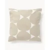 Copricuscino In Cotone Ricamato Bardia