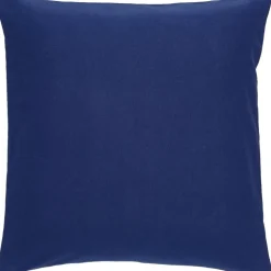 Copricuscino In Cotone Ricamato Con Motivo Floreale Lore