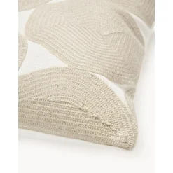 Copricuscino In Cotone Ricamato Bardia