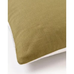 Copricuscino In Cotone Ricamato Con Decori Astratti Maree