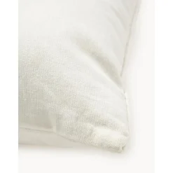 Copricuscino In Cotone Ricamato Con Struttura Alta-Bassa Reza