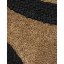 Copricuscino In Cotone Ricamato Con Struttura Alta-Bassa Reza