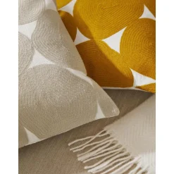 Copricuscino In Cotone Ricamato Bardia