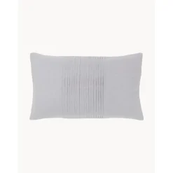 Copricuscino In Lino Con Motivo Strutturato Dalia