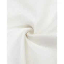 Copricuscino In Lino Con Orlo Rialzato Mira