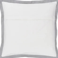 Copricuscino In Lino Con Orlo Rialzato Mira