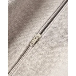 Copricuscino In Lino Con Frange Luana