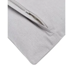 Copricuscino In Lino Con Motivo Strutturato Dalia