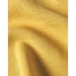 Copricuscino In Lino Giallo Lanya