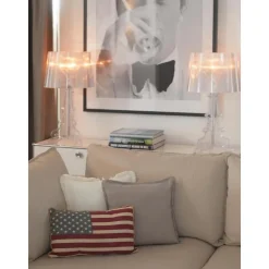 Copricuscino In Lino Grigio Chiaro Lanya