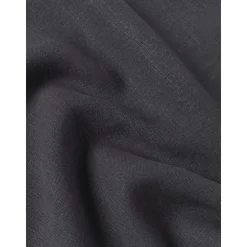 Copricuscino In Lino Grigio Grafite Lanya