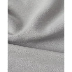 Copricuscino In Lino Grigio Chiaro Lanya