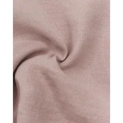 Copricuscino In Lino Rosa Antico Lanya