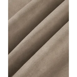 Copricuscino In Pelle Con Frange Amaia