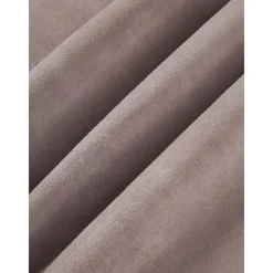 Copricuscino In Pelle Con Frange Amaia