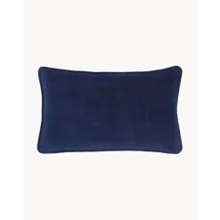 Copricuscino In Velluto Blu Navy Dana