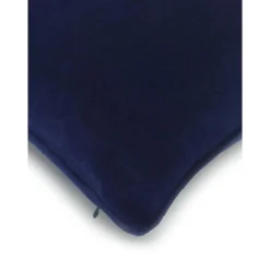 Copricuscino In Velluto Blu Navy Dana