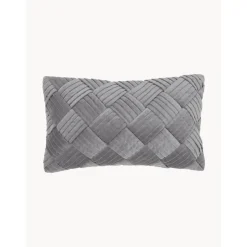 Copricuscino In Velluto Con Motivo Strutturato Sina