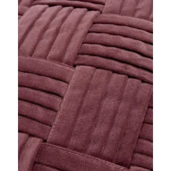 Copricuscino In Velluto Con Motivo Strutturato Sina