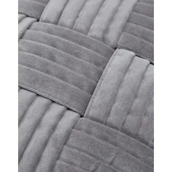 Copricuscino In Velluto Con Motivo Strutturato Sina