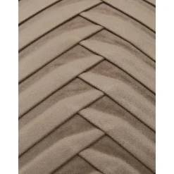 Copricuscino In Velluto Con Motivo Strutturato Lucie