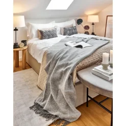 Copricuscino In Velluto Con Motivo Strutturato Sina