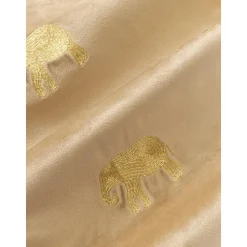 Copricuscino In Velluto Ricamato Elefco