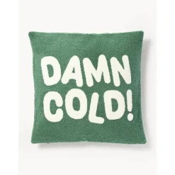 Copricuscino Invernale Con Scritta Janara