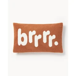 Copricuscino Invernale Con Scritta Janara