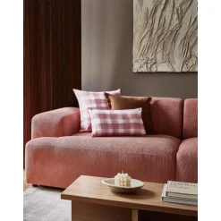 Copricuscino Reversibile Dal Design Di Candice Gray Check