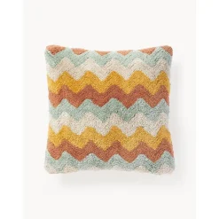 Copricuscino Reversibile In Tessuto Capitonne Con Motivo Invernale Nathaniel