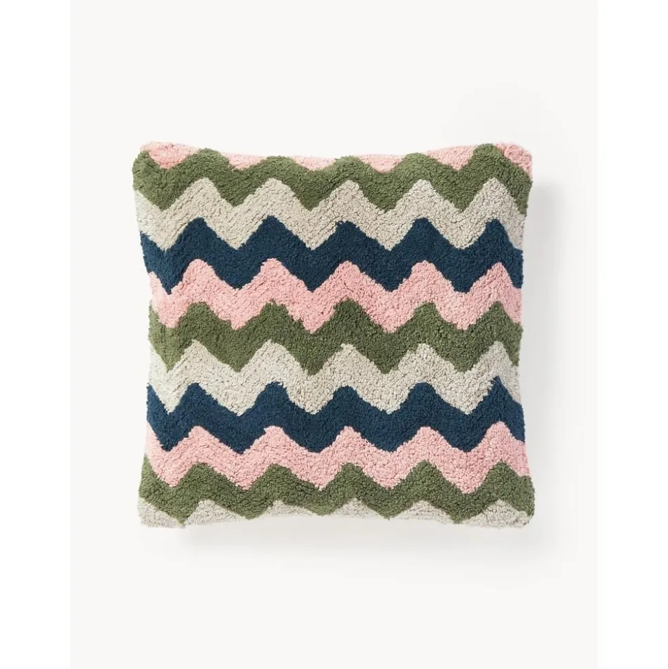 Copricuscino Reversibile In Tessuto Capitonne Con Motivo Invernale Nathaniel