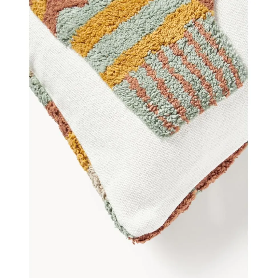 Copricuscino Reversibile In Tessuto Capitonne Con Motivo Invernale Nathaniel