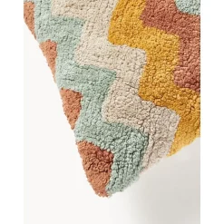 Copricuscino Reversibile In Tessuto Capitonne Con Motivo Invernale Nathaniel