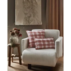 Copricuscino Reversibile Dal Design Di Candice Gray Check