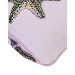 Copricuscino Reversibile In Cotone Organico Con Motivo Stelle Marine Tory