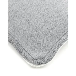 Copricuscino Reversibile Con Frange Loran