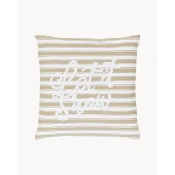 Copricuscino Ricamata Let It Snow