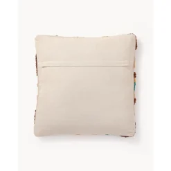 Copricuscino Ricamato Con Motivo Floreale Poppy