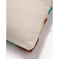 Copricuscino Ricamato Con Motivo Floreale Poppy