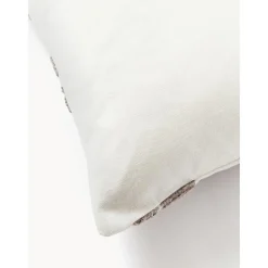 Copricuscino Ricamato In Ciniglia Fran